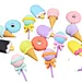 ice cream eraser set